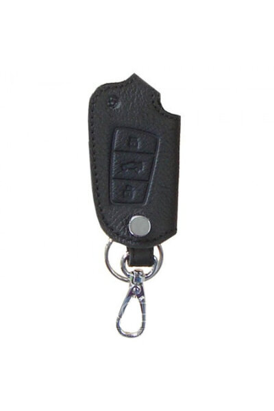 RapidAuto Husa cheie din piele pentru Audi A2 A3 A4 A5 A8, cusatura neagra , ...