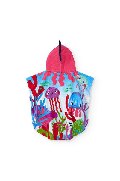 Tuc Tuc Girl's Poncho Towel