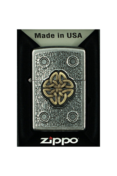 Zippo Bricheta Celtic Knott, Metal, Alimentare cu Benzina