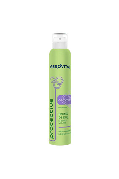 GEROVITAL Spuma de Dus cu Ceramide pentru Pielea Matura - Protective Shower M...