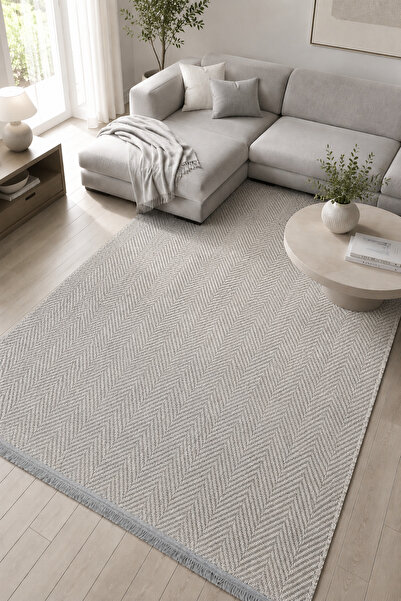 Bella Home Roma Soft Halı | Doğal Dokulu | Jüt Görünümlü | Modern ve Dekoratif