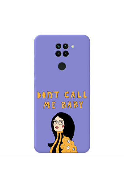 Other Xiaomi Redmi Note 9 Call me baby Purple Colored Silicone TPU Θήκη