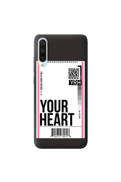 Other Xiaomi Mi 9 Lite Your Heart YRH Black Colored Silicone TPU Θήκη