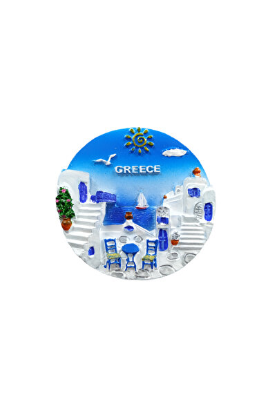 Tradesor Tουριστικό μαγνητάκι Souvenir - Σετ 12pcs - Resin Magnet - Greece - ...