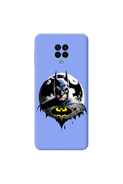Other Xiaomi Redmi Note 9 Pro Batman 3 Light Purple Colored Silicone TPU Θήκη