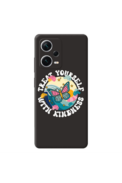 Other Xiaomi Poco X5 Kindless Yourself Black Colored Silicone TPU Θήκη
