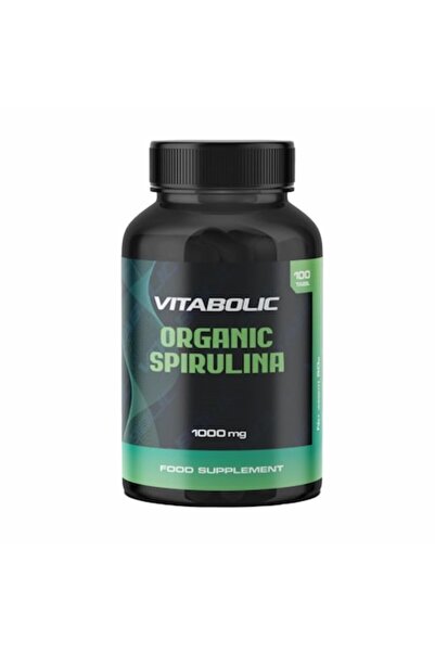 Vitabolic Supliment alimentar Spirulină Organică 1000mg, 100 tablete, protein...
