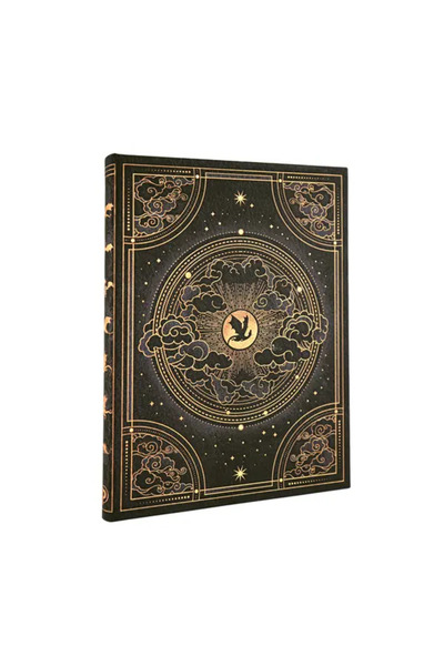 Paperblanks دفتر ملاحظات شادوز أوف نافاره بغلاف صلب مقاس 18×23 بخطوط PB9986-4