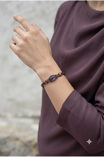 DOĞA KUTUSU Ametist Natural Stone, Compatible with Pisces, Aquarius and Capri...