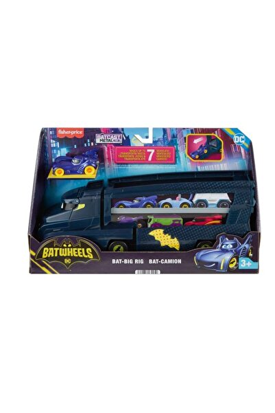 mattel Camion Batwheels cu vehicul -