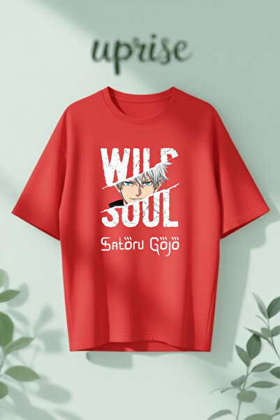 Vordevia Wild Soul Sotoru Gojo Printed Cotton Oversize T-Shirt