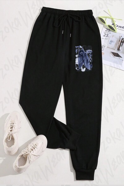 ZOKAWEAR Unisex Mothman Anatomy Artwork by Egertronpuck Printed Sweatpants