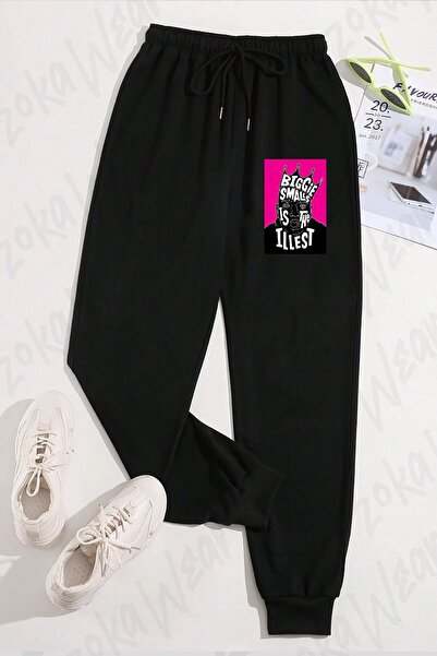 ZOKAWEAR Unisex Biggie the Notorious Bıg Printed Sweatpants