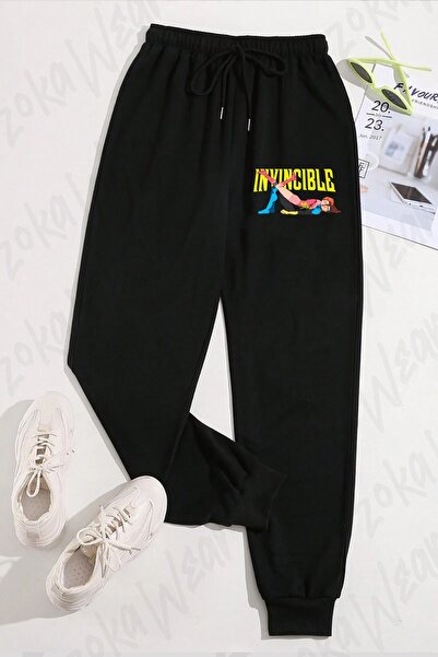 ZOKAWEAR Unisex Invincible V8 Printed Sweatpants