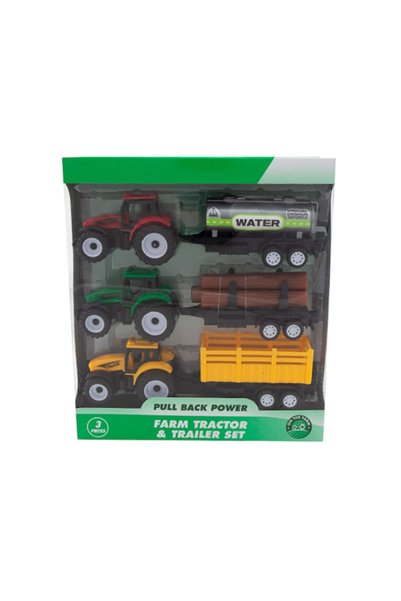 Tradesor Σετ αγροτικά οχήματα με αξεσουάρ - 9979-10 - 524172