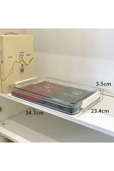 Choice1 shounahe-zhonghao Desktop Organizing Storage Box, Transparent Large C...
