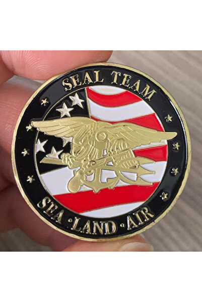 Choice Golden Coin Seal Team Souvenir Department of The Navy Collectible Gift...