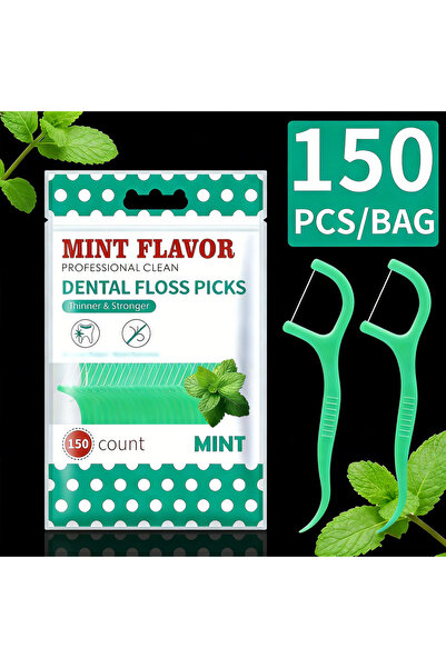 Choice1 1 كيس يحتوي على 150 قطعة من أعواد تنظيف الأسنان RIMI SMILE للاستخدام ...