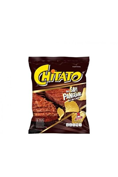 CHITATO Grilled Beef BBQ Flavoured Potato Chips 65g