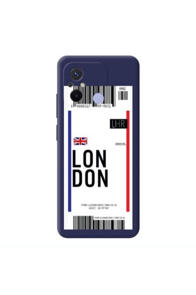 Other Xiaomi Redmi 12C London Arrival Dark blue Colored Silicone TPU Θήκη