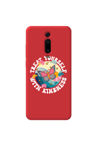 Other Xiaomi Mi 9T Pro Kindless Yourself Red Colored Silicone TPU Θήκη