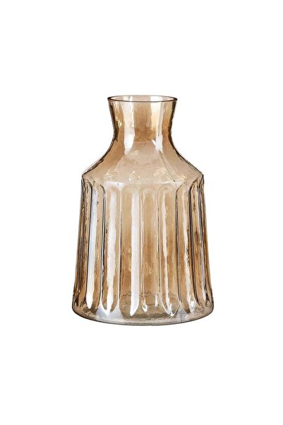 Plastona Γυάλινο Βάζο Τάμι 02.1122551 15x23εκ. Μέλι