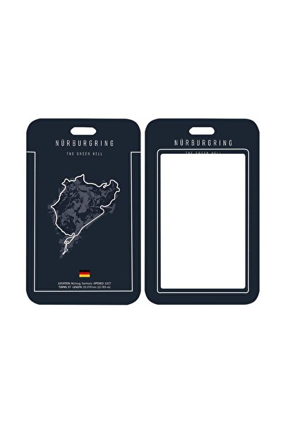 Choice bilibili z10 F1 Imola Monaco Track Circuit Lanyard Card Holders Studen...