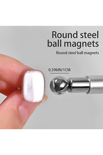 Choice7 Only 1Pcs Ball 1Pcs Round Steel Magnetic Ball Double-Headed Thickened...