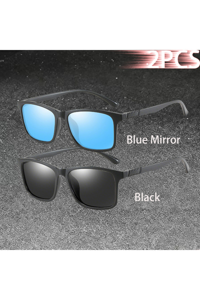 Choice8 نظارات شمسية رجالية فاخرة من BlueMirror-Black، قطعة واحدة أو قطعتين، ...