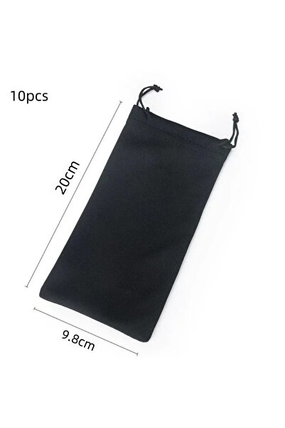 Choice1 big10pcs 10 Pcs Soft Waterproof Sunglasses Bag Drawstring Microfiber ...