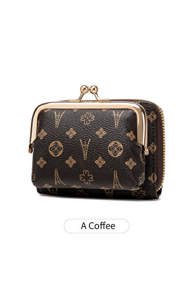 Choice KB430-A Coffee New Wallet Women's Fashion Wrist Strap Short Coin Purse...