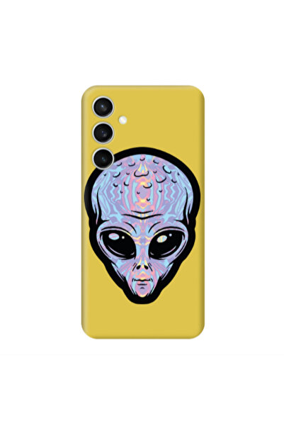 Other Samsung S24 Plus Alien Yellow Colored Silicone TPU Θήκη