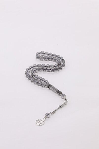 Devallo Plus Baklat 45 Beads Rosary - Elegant Transparent Gray with Luxurious...