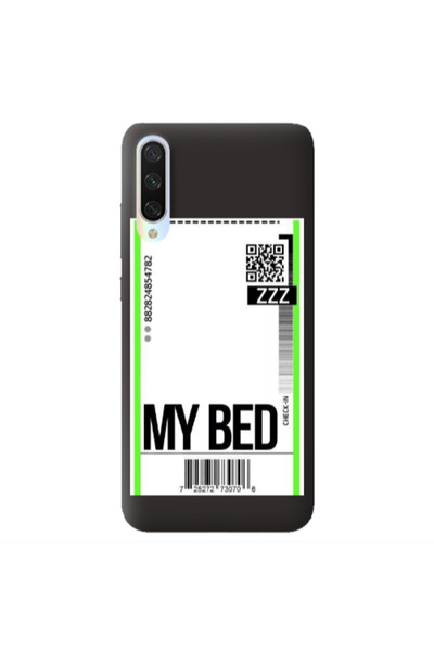 Other Xiaomi Mi 9 Lite My Bed ZZZ Black Colored Silicone TPU Θήκη