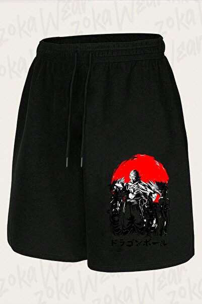 ZOKAWEAR Unisex Dragon Ball4 Design Printed Shorts