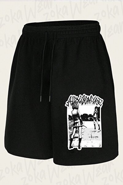 ZOKAWEAR Unisex ανδρικά και γυναικεία σορτς με στάμπα από την Alexisonfire Me...