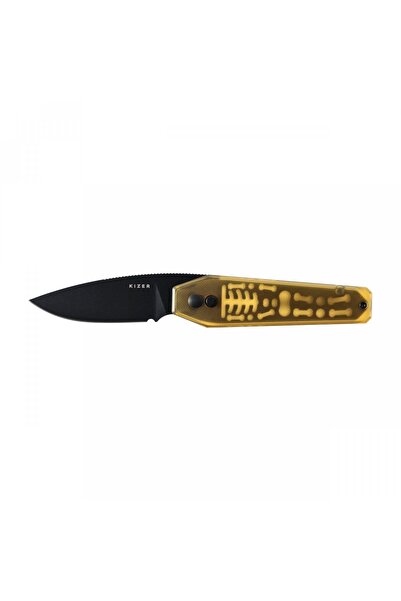 OEM Cutit pliabil, Kizer Tomb V3692A1, otel Nitro-V, negru/galben
