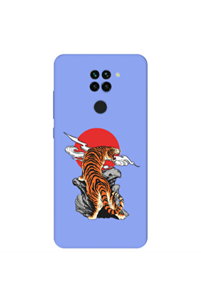 Other Xiaomi Redmi Note 9 Angry Gorilla Light Purple Colored Silicone TPU Θήκη