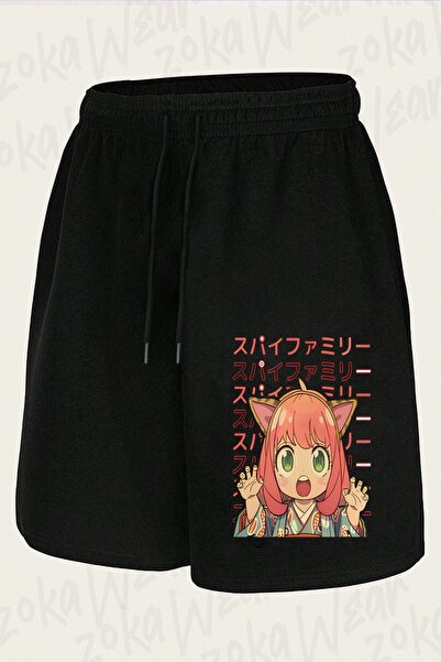 ZOKAWEAR Unisex Spy X Family Anya Forger V8 Design Printed Shorts
