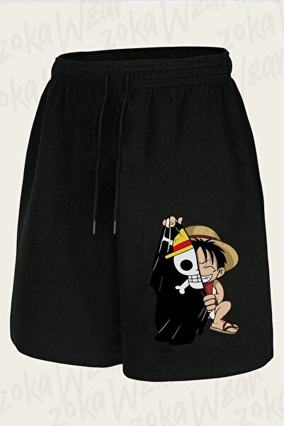ZOKAWEAR Unisex One Piece Design Printed Shorts