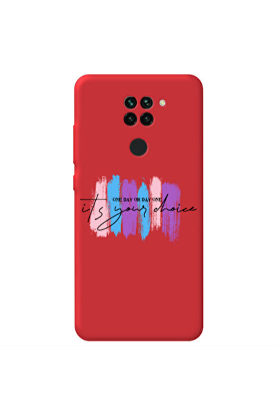 Other Xiaomi Redmi Note 9 One Day Or Day One Red Colored Silicone TPU Θήκη