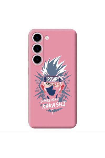 Other Samsung S23 Anime Mangoo Pink Colored Silicone TPU Θήκη
