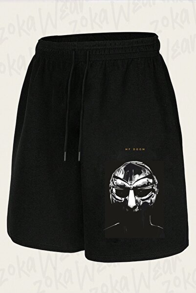 ZOKAWEAR Унисекс шорти с щампа Mf Doom v3 дизайн
