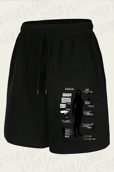 ZOKAWEAR Unisex Mass Effect Tali'Zorah Nar Rayya Design Printed Shorts