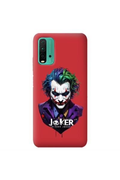 Other Xiaomi Poco M3 Le amer Joker Red Colored Silicone TPU Θήκη