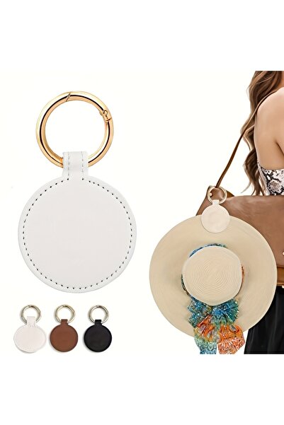 Choice1 BPA046-White 1PC Magnetic Hat Clip On Bag Hat Holder For Handbag Back...