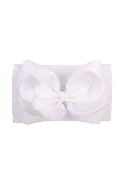 Choice12 227-18 1pcs Large Ribbon Bow Baby Headband Girls Wide Nylon Turban N...