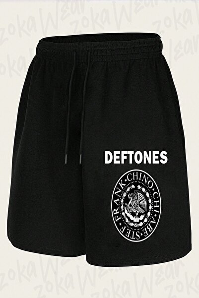 ZOKAWEAR Unisex Deftones V2 Design Printed Shorts