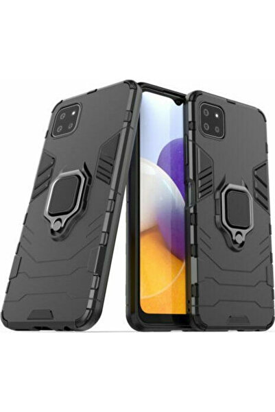 3MK Husă de protecție spate din plastic 1.5mm Negru (Galaxy A22 5G)