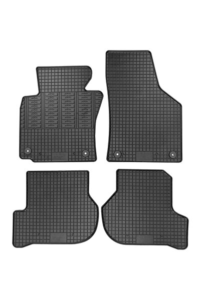RapidAuto Set covorase auto din cauciuc Seat Leon 2 (1P) 2005-2012; Skoda Oct...
